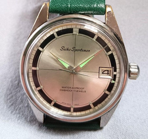 Seiko sportsman calendar - seiko,