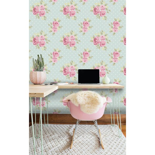 Blue set cute shabby - cute, chic