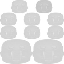 10Pcs Stove Knob Covers Clear