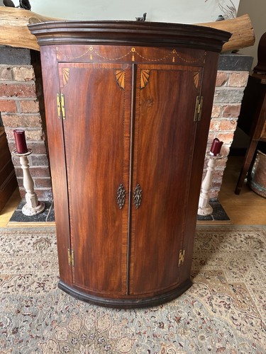 Georgian mahogany corner - mahogany,