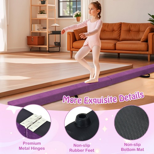 Foldable gymnastic beam - 8,
