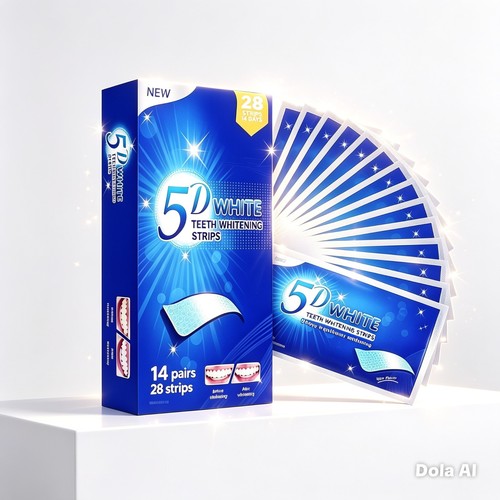 Teeth whitening strips - teeth,