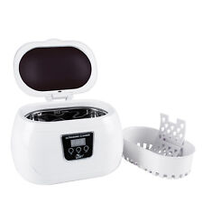 Digital Ultrasonic Cleaner Jewellery Watch Sonic Cleaning Machine Timer 600ml