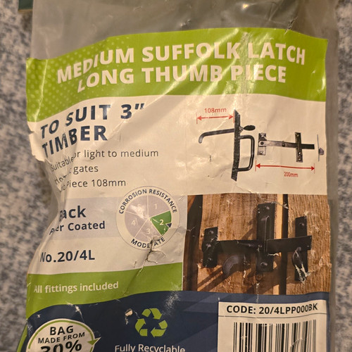 Suffolk latch medium - latch,