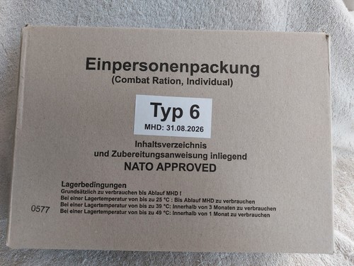 German 24hr ration - ration, pack