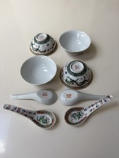 4 x Chinese Rice Bowl & Soup
