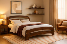 Nodax Handmade Wooden Bed