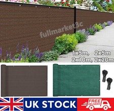 5-20M Privacy Garden Fence Panel Balcony UV Protection Net Cover Screen Sunshade