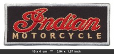 INDIAN Patch Embroidered Sew Iron Motorcycles Chopper Cruiser V2 USA v5
