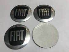 4x Sticker Fiat Wheel Centre
