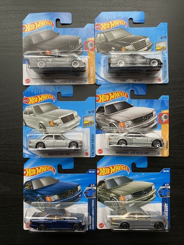 Hot wheels mercedes bundle - bundle, x6