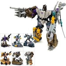 6IN1 G1 Bruticus Transforma Combiner Robot Action Figure 12.6" Toys Model Gift