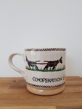 Nicholas Mosse Pottery Ireland 07 Mug 'Cooperation Is Better Than Conflict' Rare