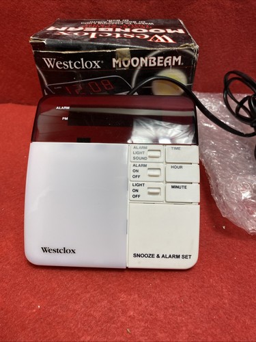 Alarm clock westclox moonbeam - alarm,