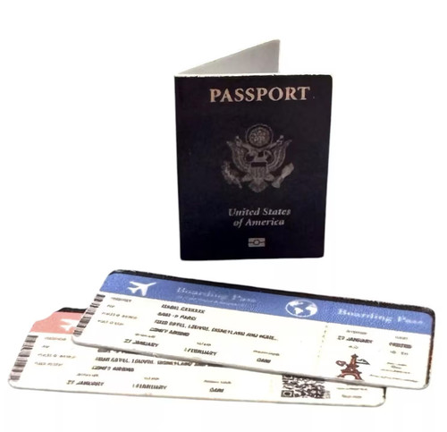 Dolls house passport - passport, &