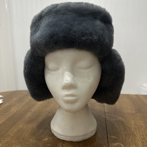 Ushanka hat with ear flaps - ,