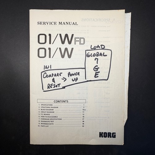 Vintage korg wfd - vintage, 01/wfd