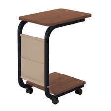 C-Shaped Compact Sofa Side End