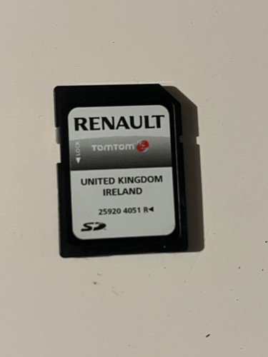 Renault sat nav card united - sat,