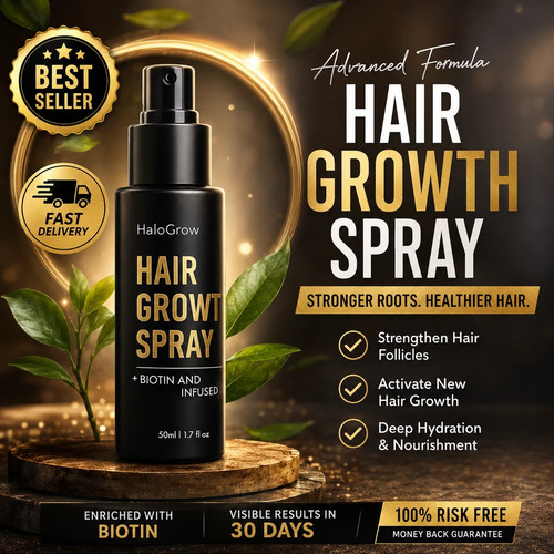 Halogrow hair growth spray - hair,