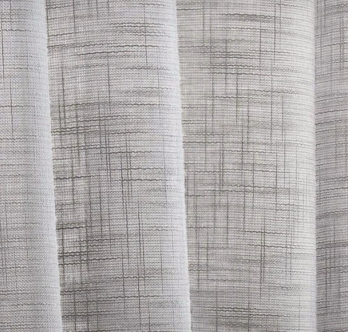 Semi sheer grey curtains - grey,