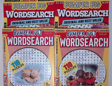 4 X LARGE PRINT WORDSEARCH BUMPER BIG & JUST BOOKS MAGAZINES 472 PUZZLES