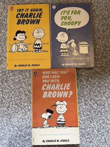 Snoopy charlie brown books - charlie,