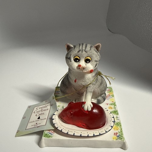 Comic curious cats linda - -,