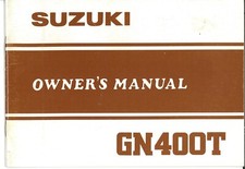 Suzuki 1981  Model GN400T -