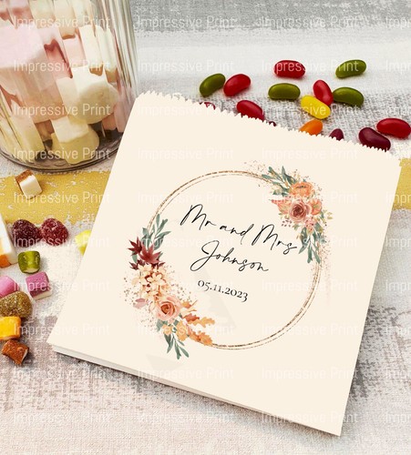 Personalised autumn floral - autumn,
