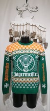 Jagermeister "Best Enjoyed At -18C" Unisex Christmas Jumper Size L (XM22-2)