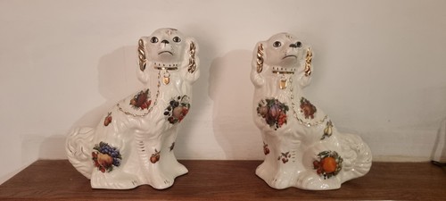 Pair large vintage - of,