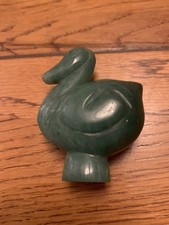 Jade  Nephrite Jade Carving Of A Do Do Bird. Measuring 7 Cm In Height