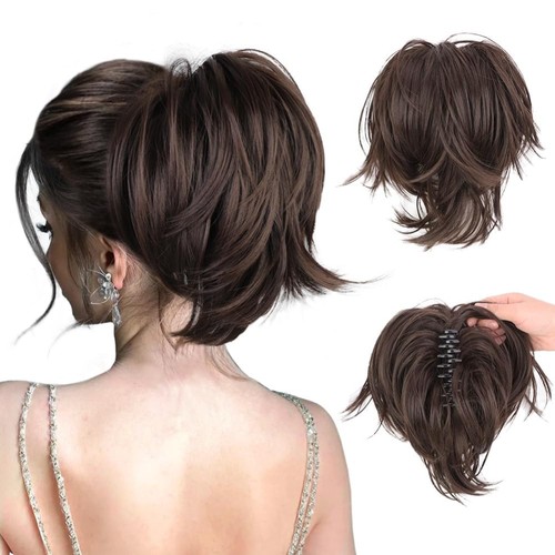 Claw ponytail piece short - piece,