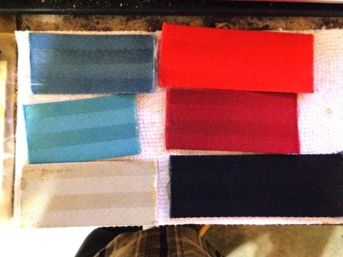 Seat belt sample set 6 - belt,