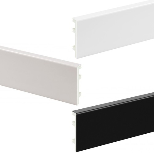 Plastic skirting board pvc - plastic,