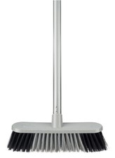 Grey Broom Soft Sweep Brush