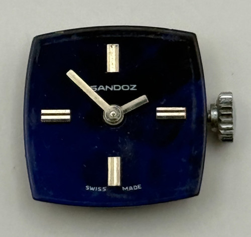 Stone dial watch - watch, movement