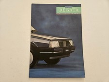 FIAT REGATA SALES BROCHURE 1987