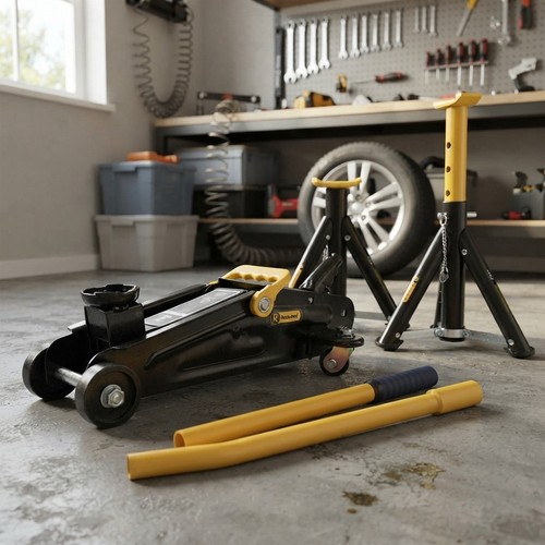 Compact hydraulic trolley jack - compact,