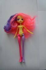 My Little Pony Equestria Girls Rainbow Rocks Fluttershy Doll used Please look at