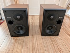 Epos ES-7N Bookshelf Standmount Speakers - Walnut *IMMACULATE* - 2x Award Winner