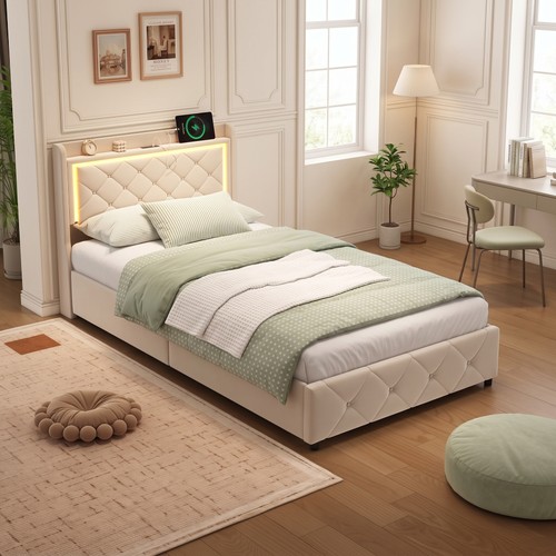 Ottoman single bed frame 3ft - single,