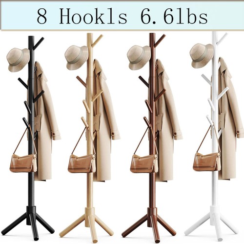 Sturdy wooden coat tree - tree, with