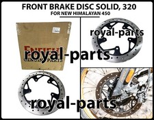 "FRONT BRAKE DISC SOLID, 320" Fit For Royal Enfield New Himalayan 450