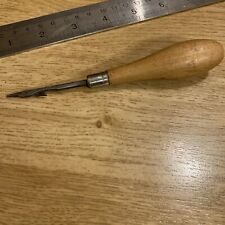Vintage Wooden Handled Crochet Hook