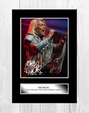 Kim Wilde 2 A4 reproduction
