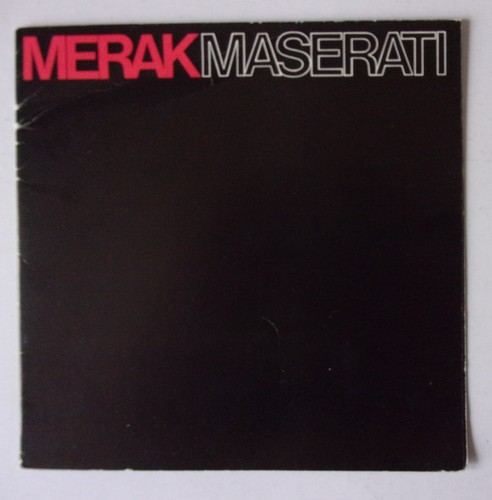 Maserati merak orig 1972 - maserati,