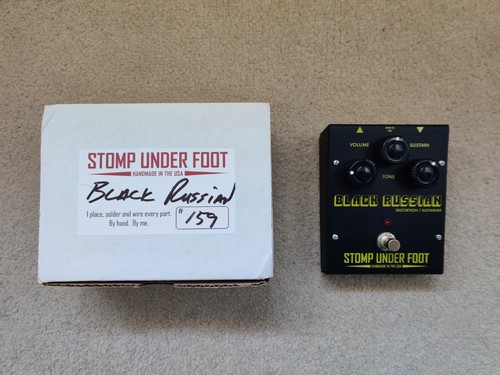 Stomp under foot black russian - foot,