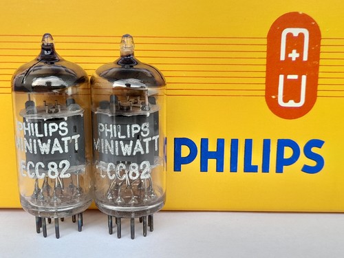 Ecc82 12au7 tubes - 2x,